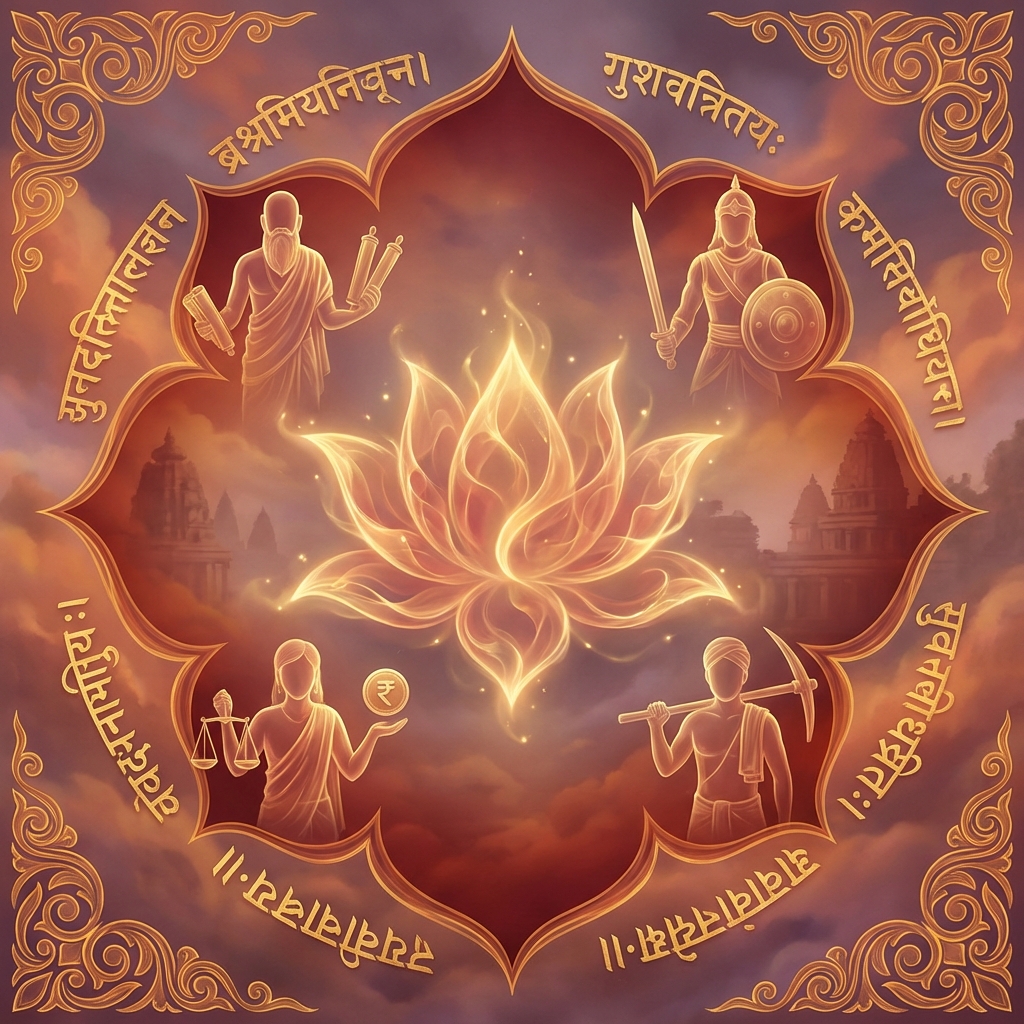 Касты (Варны) - Vedic Social Classes психологический тест онлайн